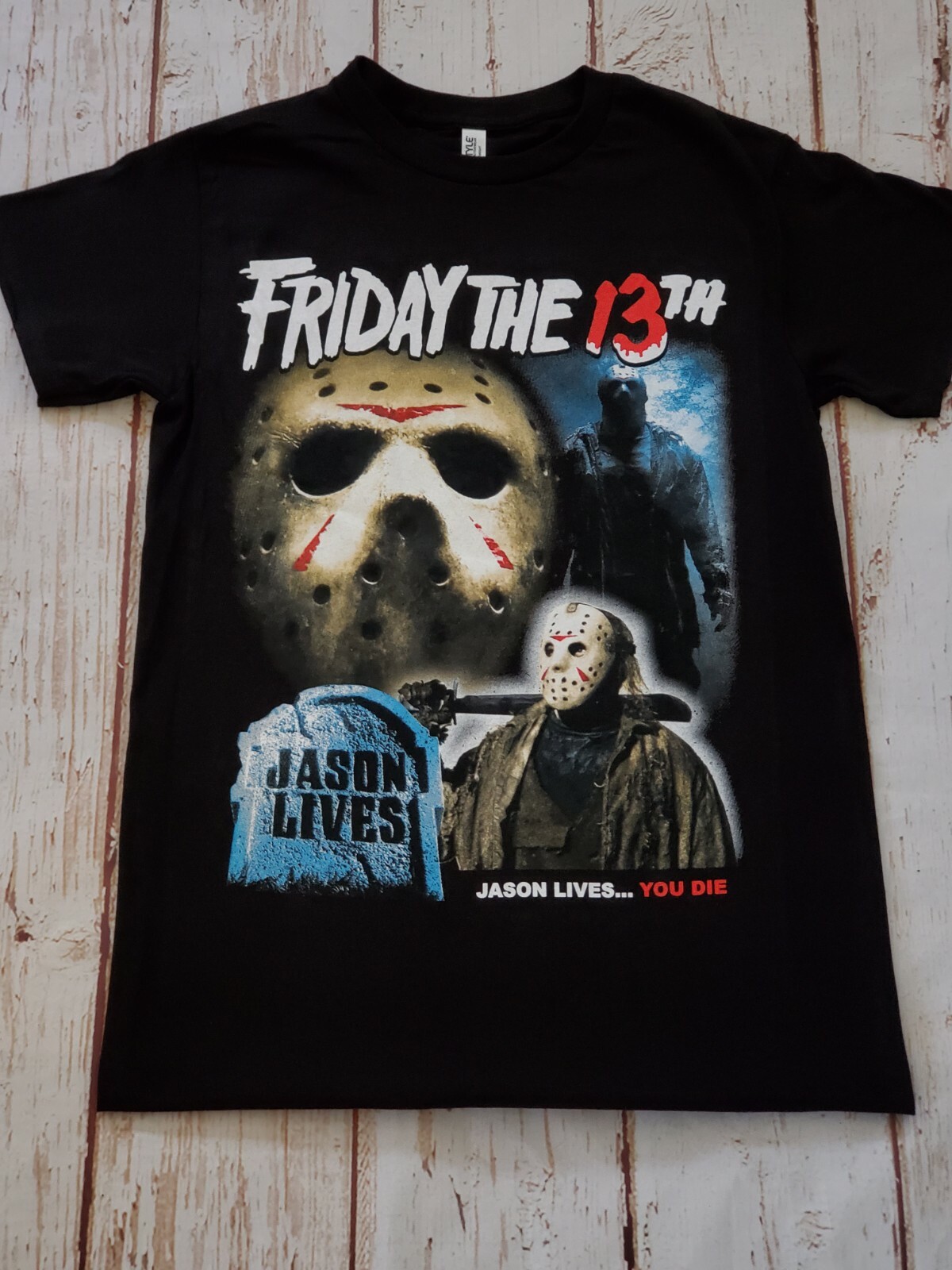 NEW - FRIDAY THE 13TH - Jason Lives ... You die- T-SHIRT gallery