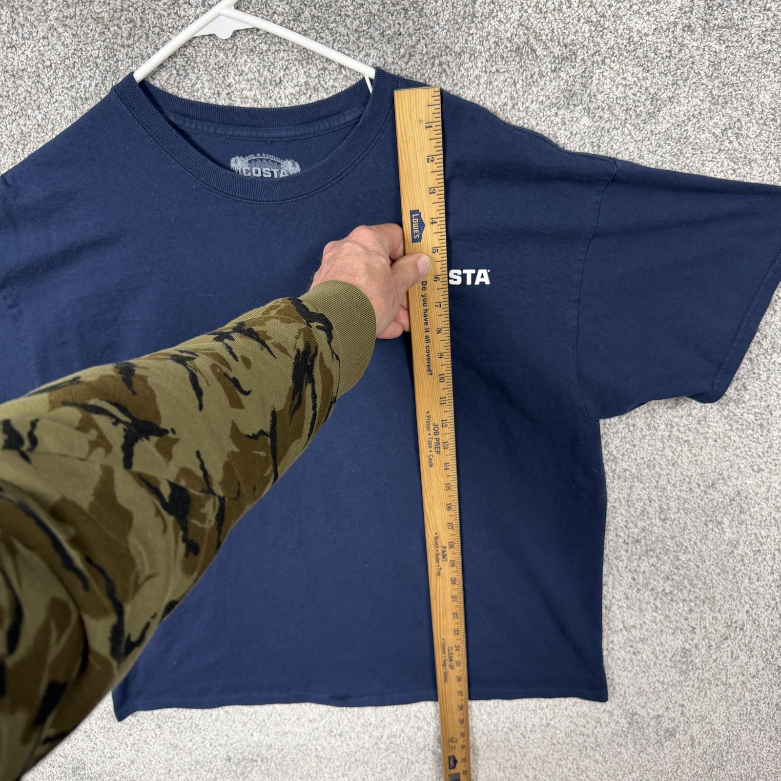 Born On The Water Costa Shirt Mens XL Fish Sporty Coastal Gorpcore Performance gallery