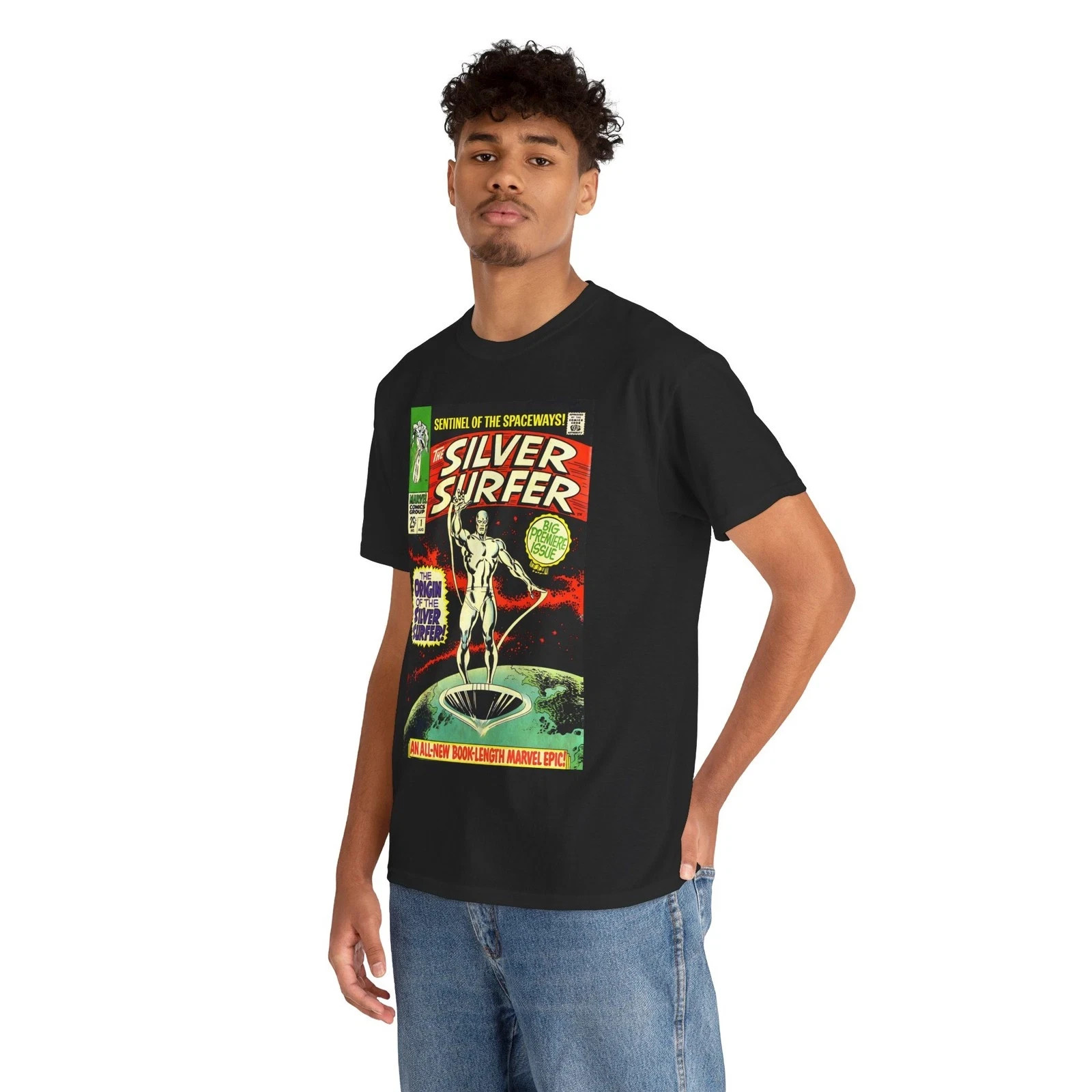 NEW Silver Surfer #1 T-Shirt - Silver Age Marvel Comics gallery