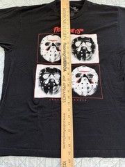 Friday the 13th Jason Voorhees Horror Graphic T-Shirt Black XL Tee Horror USA