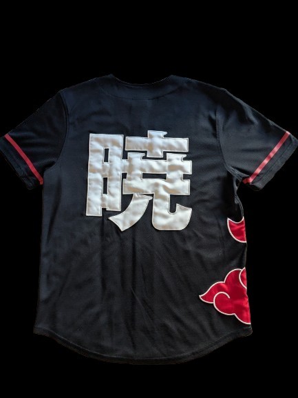 Naruto Shippuden Akatsuki Baseball Jersey BoxLunch Exclusive Size S gallery