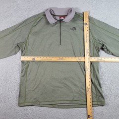 The North Face Micro Fleece Lined Thermal Quarter-Zip Size 2XL Hiking Shirt TNF