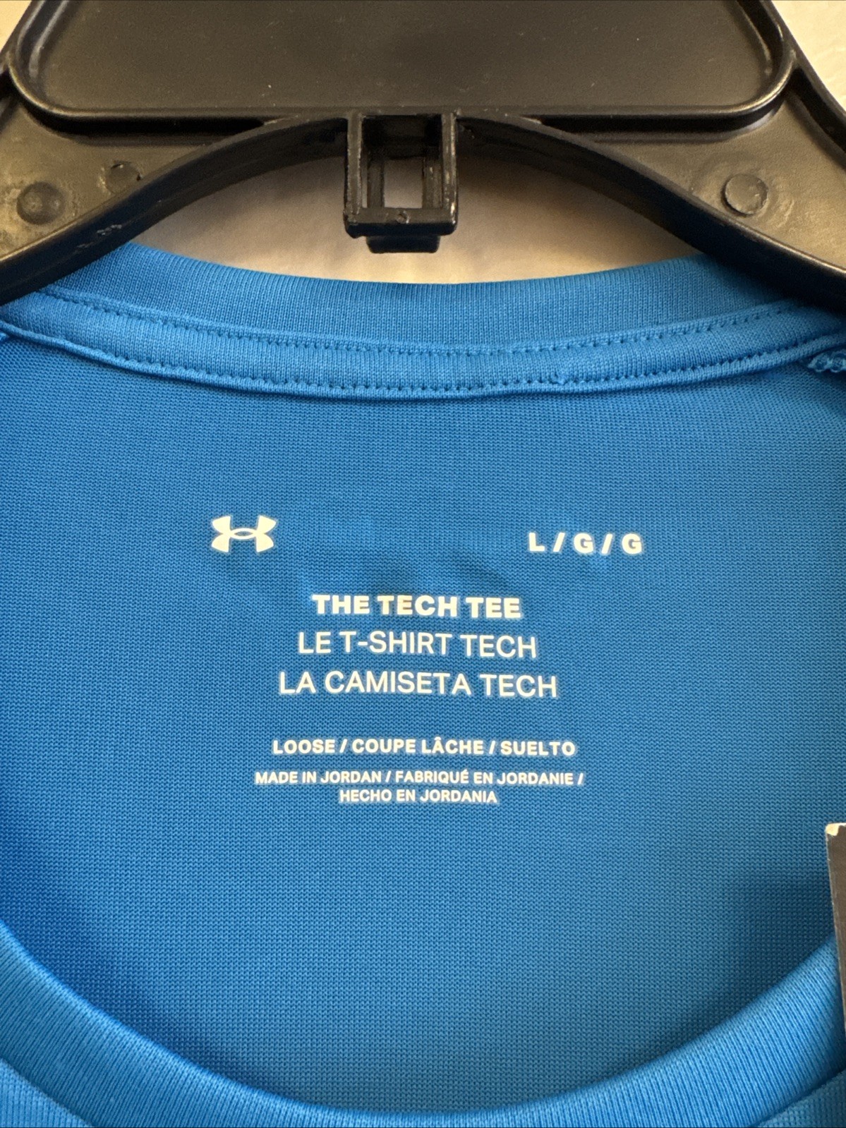Under Armour 1326413 Mens Athletic Training UA Tech 2.0 T-Shirt Blue Size Large gallery