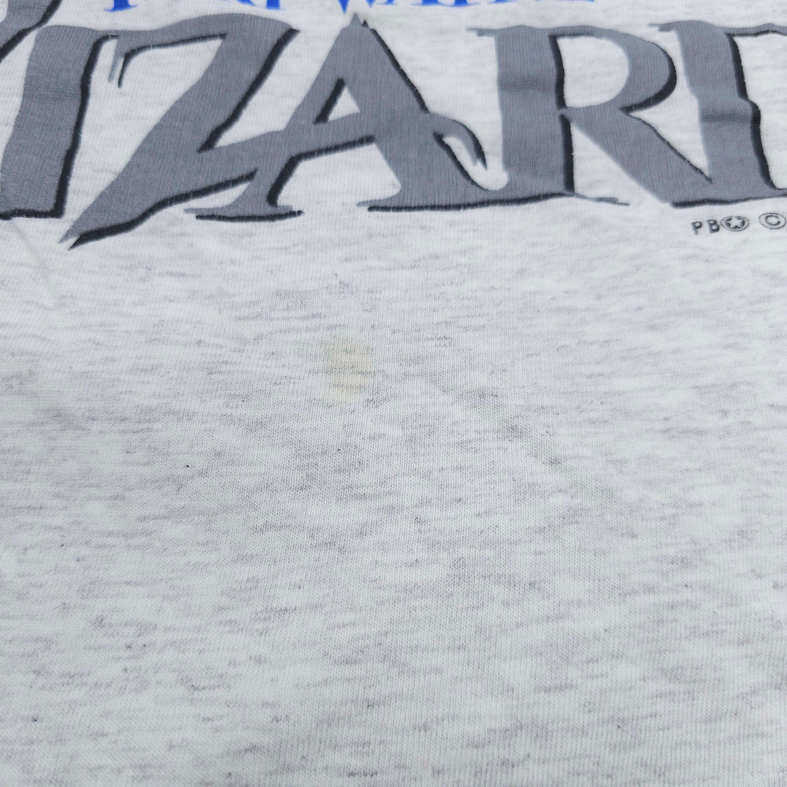 1993 Fort Wayne Wizards Single Stitch Large Gray Baseball Shirt MiLB MLB gallery