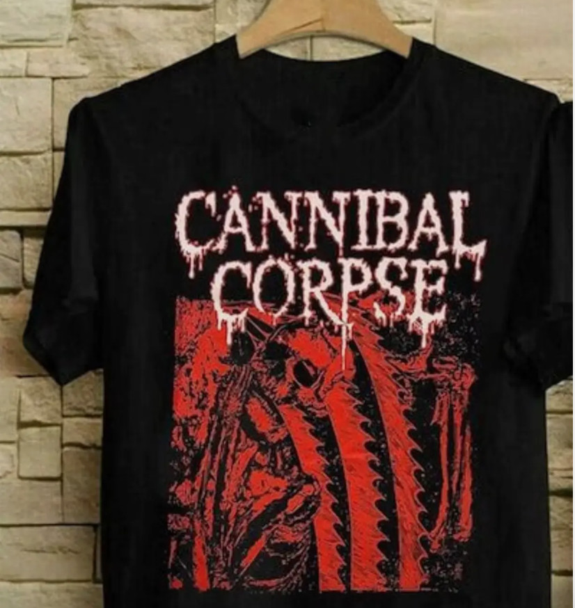 Cannibal Corpse cotton T Shirt Size S-4XL bLACK