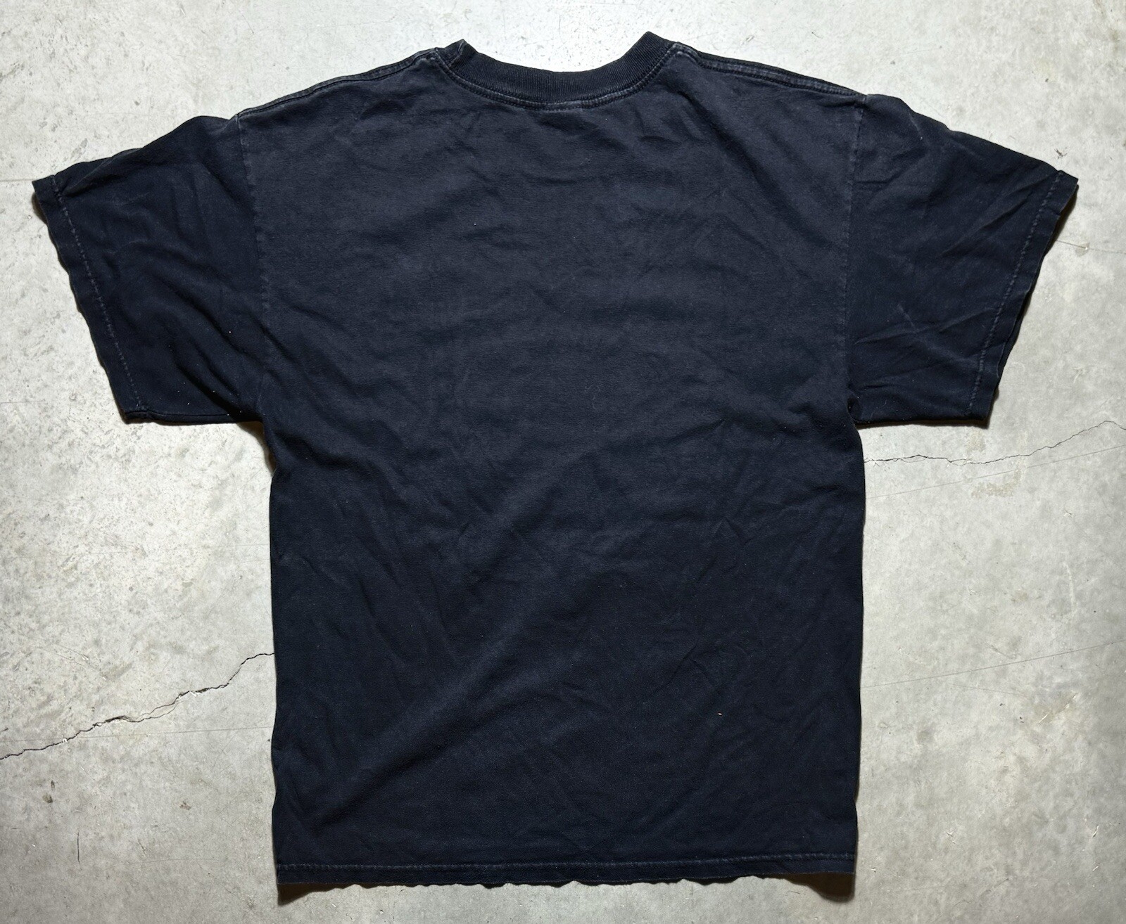 Men's Vintage Y2K Jimi Hendrix Black Angel T-Shirt sz L gallery