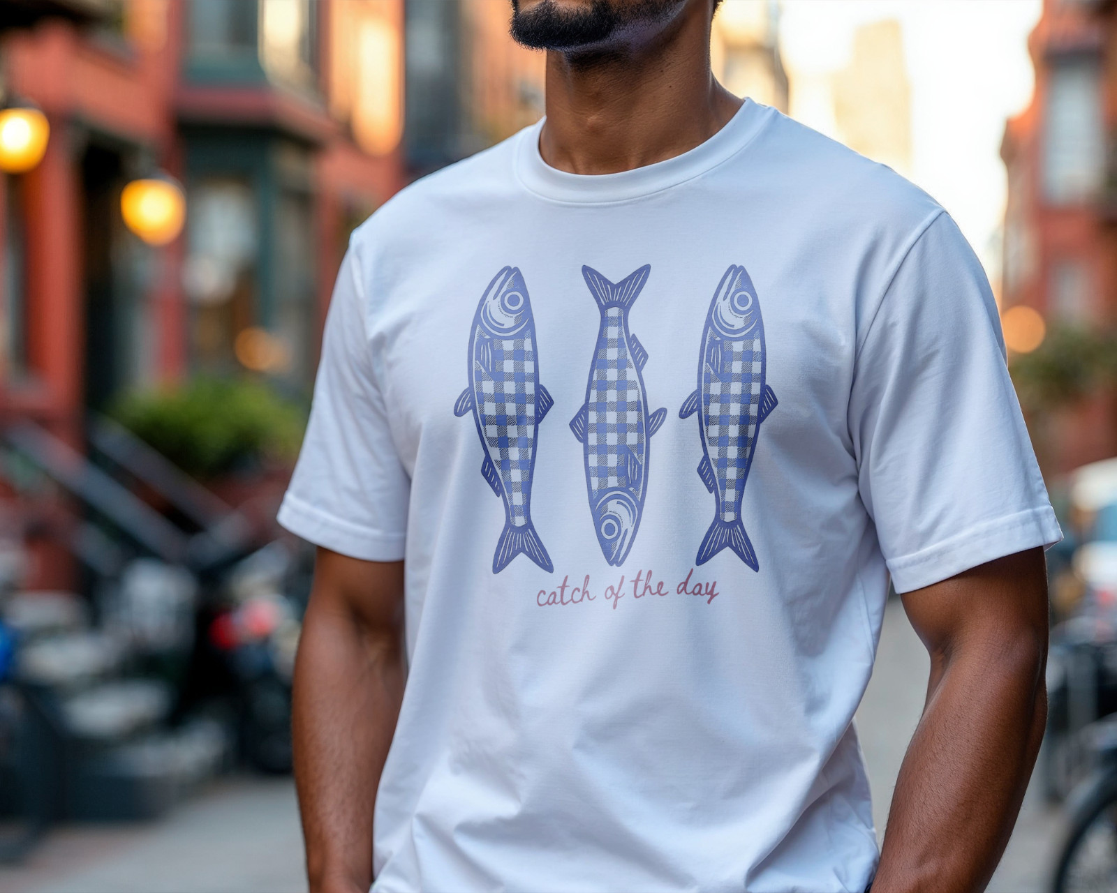 Catch of the Day Fishing T-Shirt Nautical Seafood Lover Gift Fisherman UnisexA69 gallery