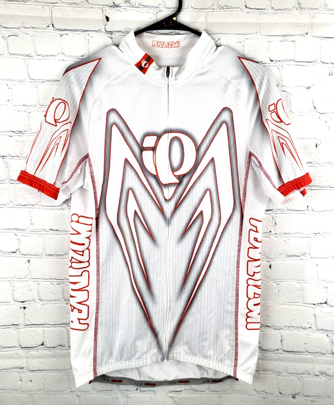 Pearl Izumi Cycling Jersey Pearl Izumi Biking Mens X Large Red White Short Sleev