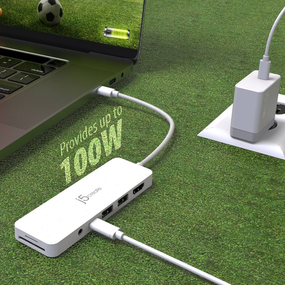 j5create USB-C Multi-Port Hub with Power Delivery