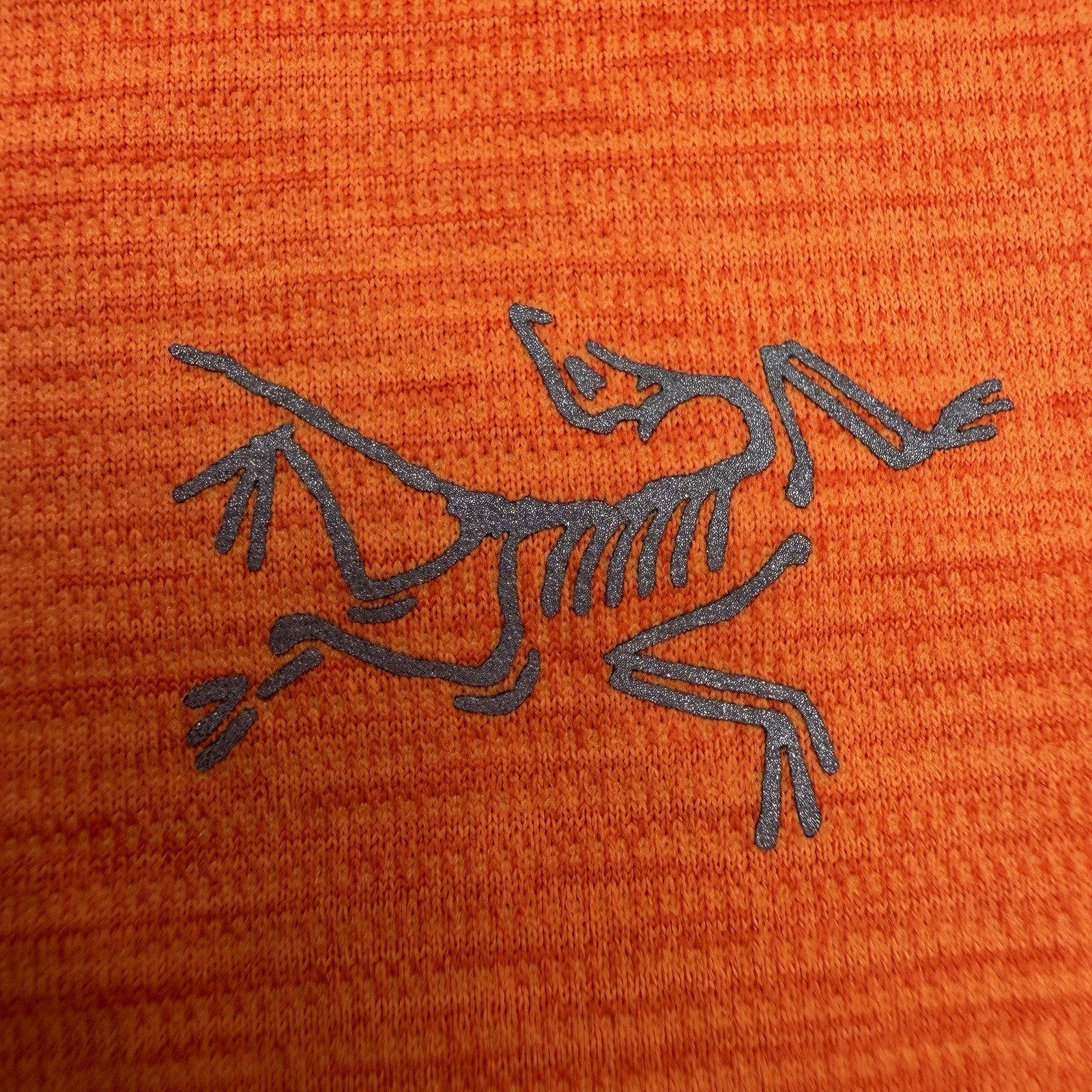 Arcteryx Shirt Mens Large Orange Cormac Crew Gym Training Performance Hiking gallery