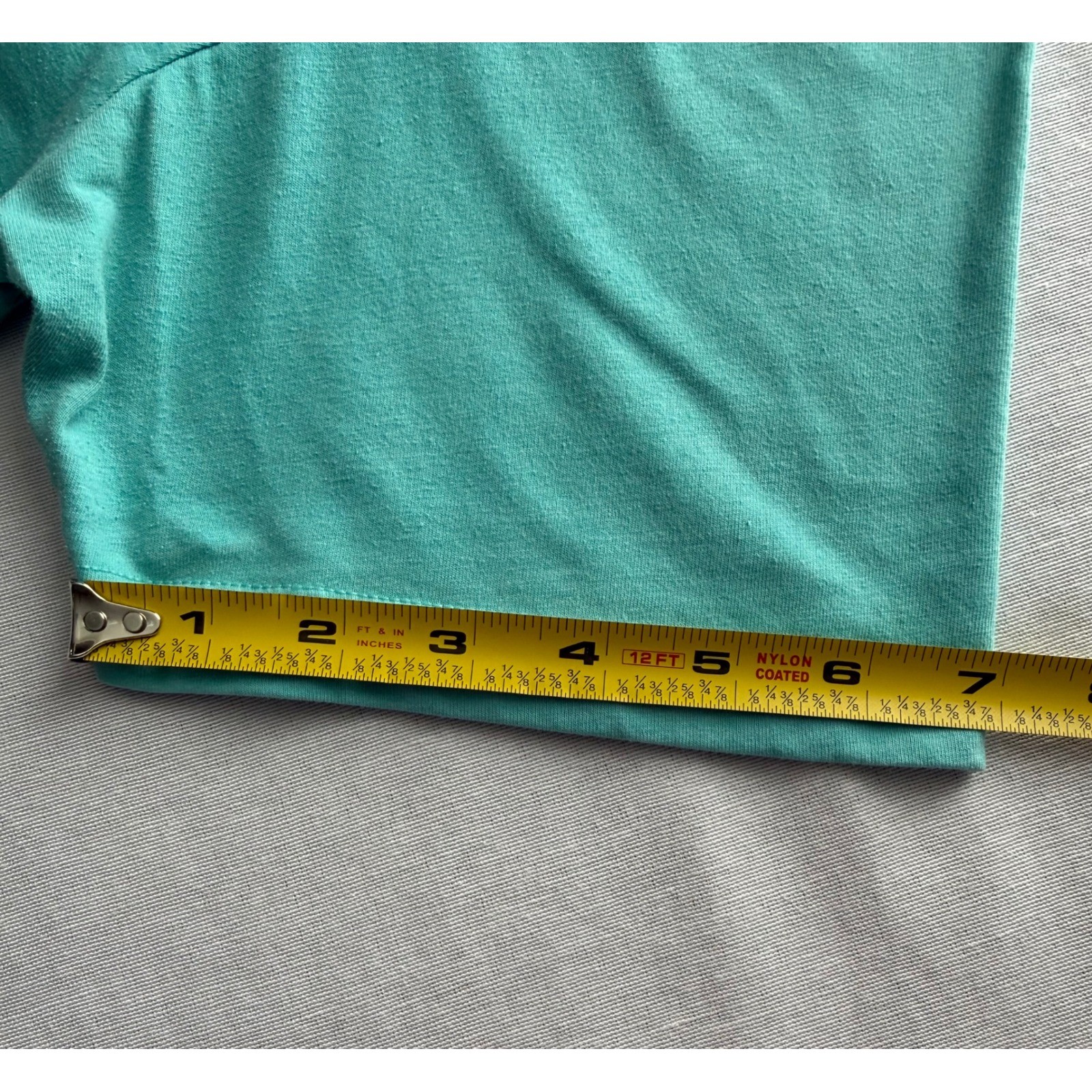 Patagonia Mens Live Simply Graphic T-Shirt Teal Green Slim Fit Large Cotton Mix gallery