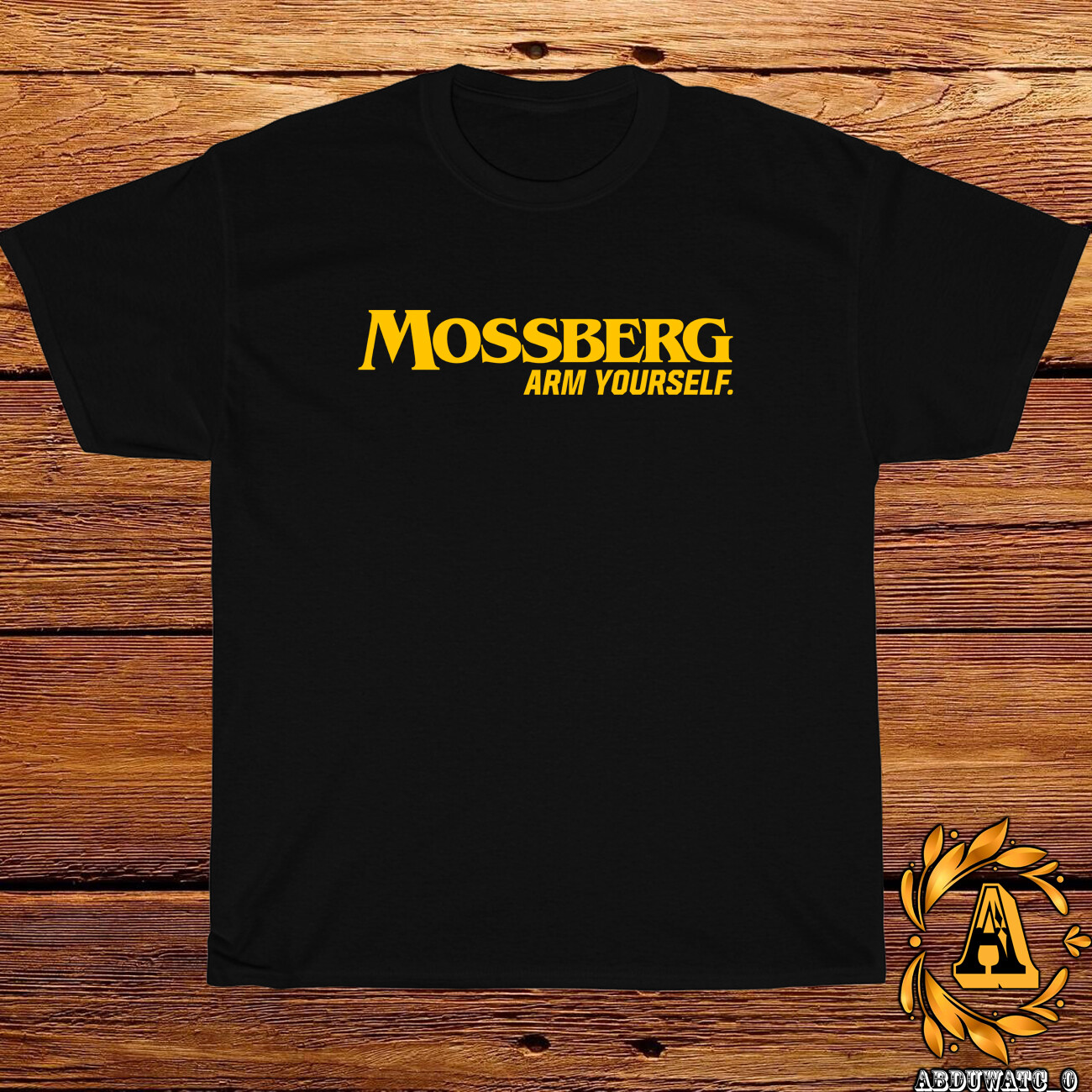 New Mossberg Arm Yourself Logo Black/Sport Grey/White/Navy/Red T-Shirt S-5XL gallery
