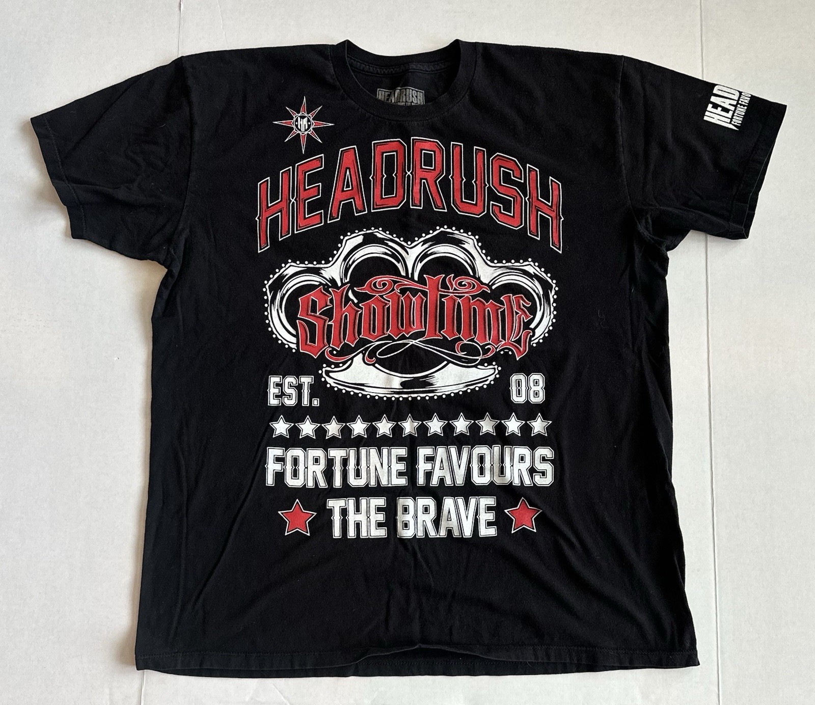 Headrush Anthony Pettis UFC “Showtime” T Shirt Black Men’s Size XL gallery