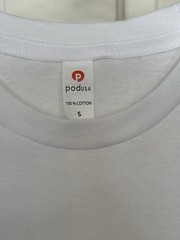 Gorgeous DS Initial Cool Logo Colorful Active T Shirt Men Small 100% Cotton NEW
