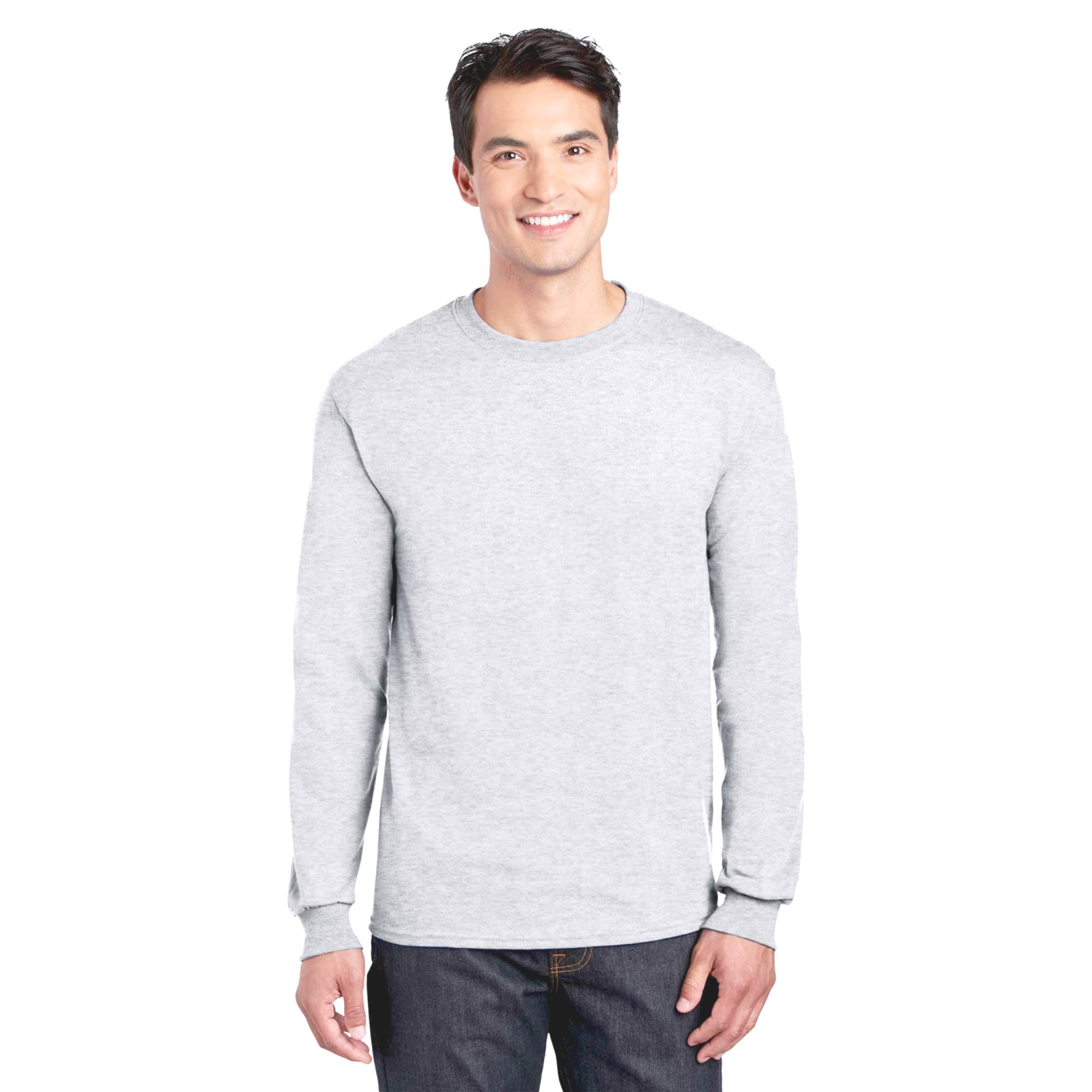 Gildan Unisex DryBlend Long Sleeve T-Shirt, Rib Cuffs Classic Fit Tee, Mix Color