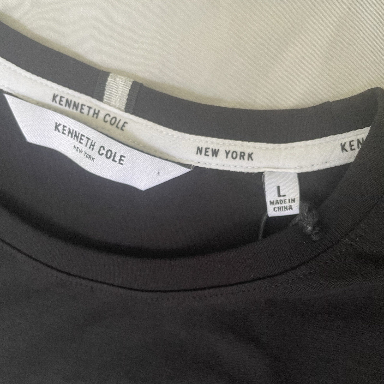 Kenneth Cole T-shirt men large Black | The Core Edit Collection gallery