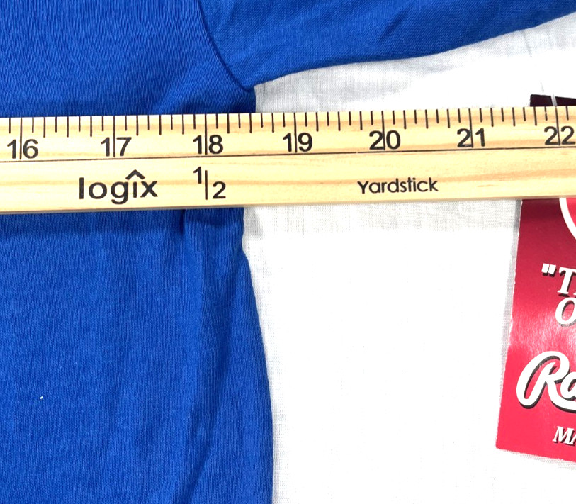 Rawlings "Mark of a Pro" Navy Blue T-Shirt Men's XL NWT Baseball Tee gallery