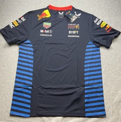 F1 Formula One Oracle Red Bull Racing Team Castore Official T-Shirt Size L NWT