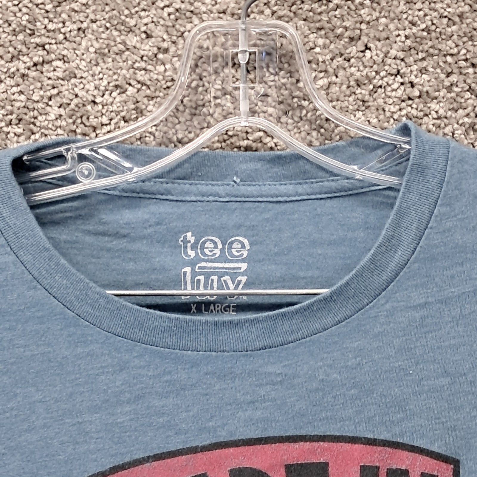 Tee-Luv Women's Popeye T-Shirt Blue X-Large gallery