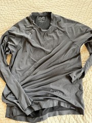 Legends Dash LS Tee Charcoal Large