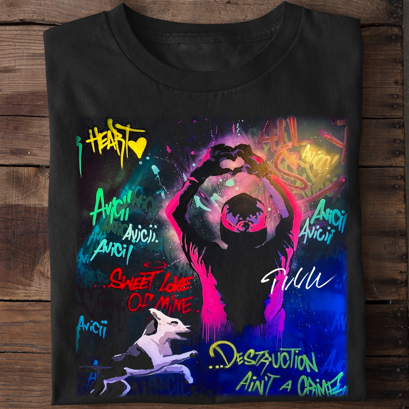 New Popular Avicii Hip Hop Music Black S-2345XL Unisex T-Shirt GC421 gallery