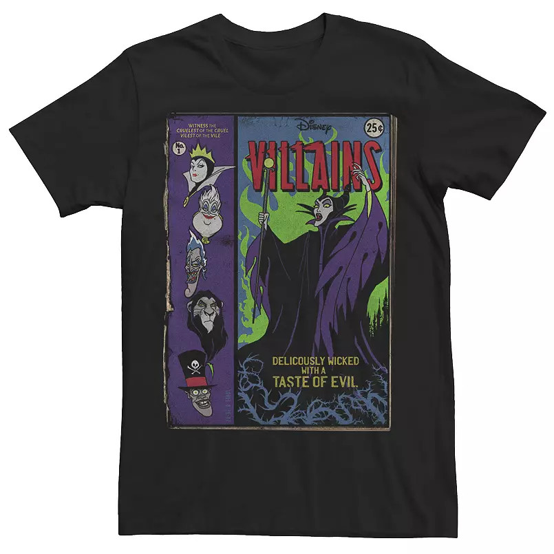 Disney's Villains Deliciously Wicked Black T-Shirt gallery