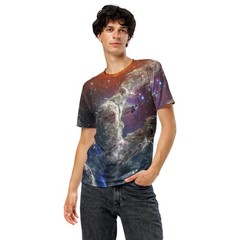 Webb Space Telescope Pillars of Creation Men’s t-shirt