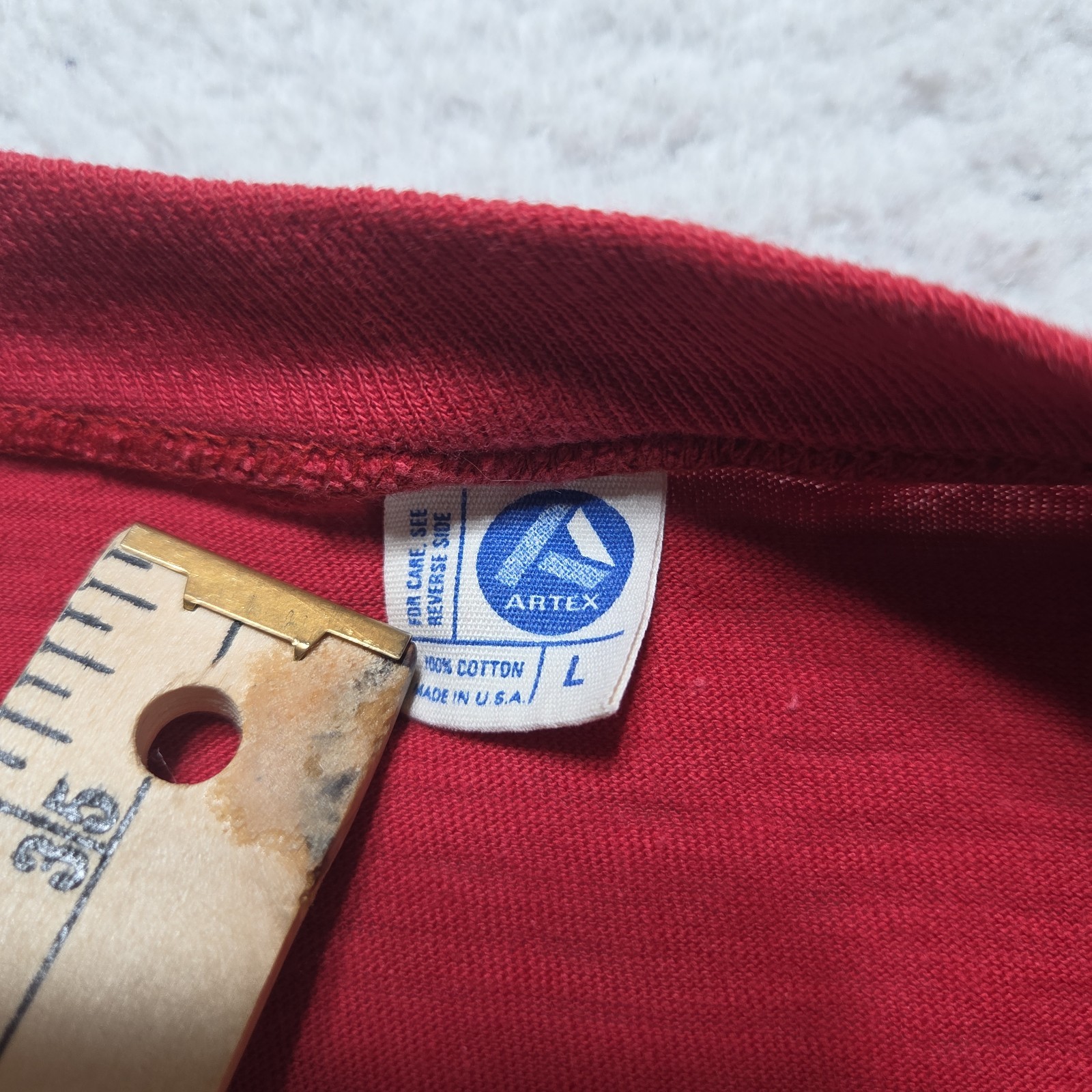 vtg 80s USMC MARINE CORPS BULLDOG 2-SIDED T-Shirt Large single stitch Distressed gallery