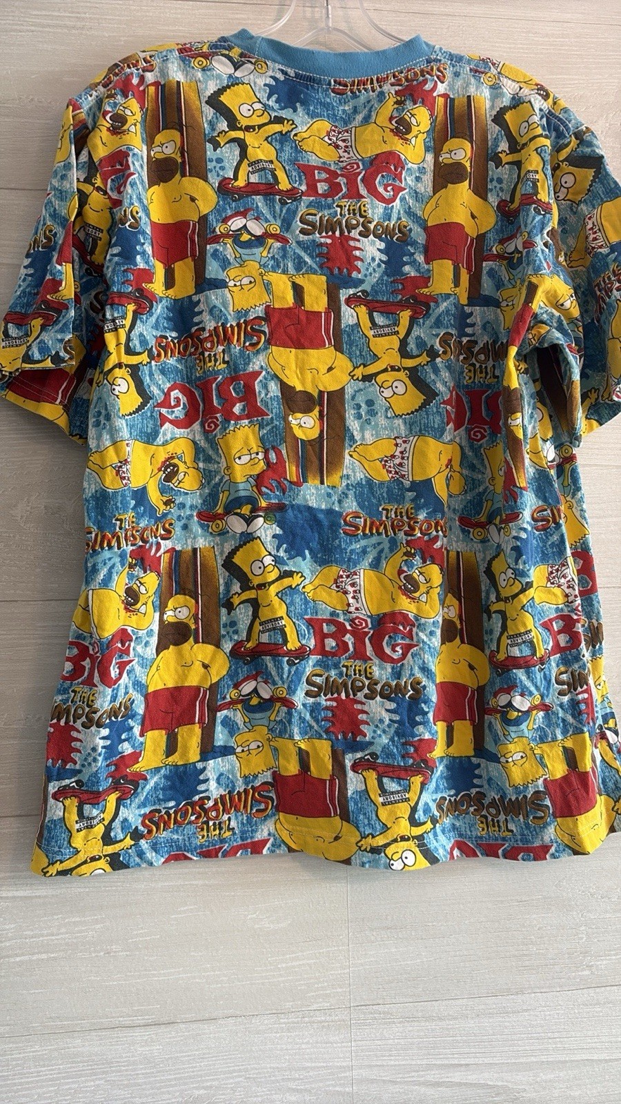 The Simpsons All Over Print T-Shirt Bart Homer 20th Century Fox gallery
