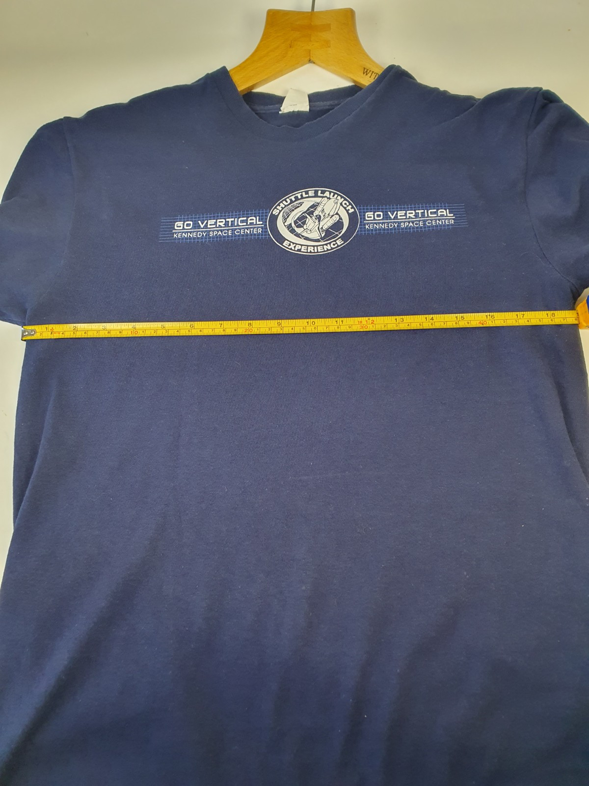 NASA Shuttle Launch Experience T-Shirt Size S - M Blue T Bought In Florida 2012 gallery