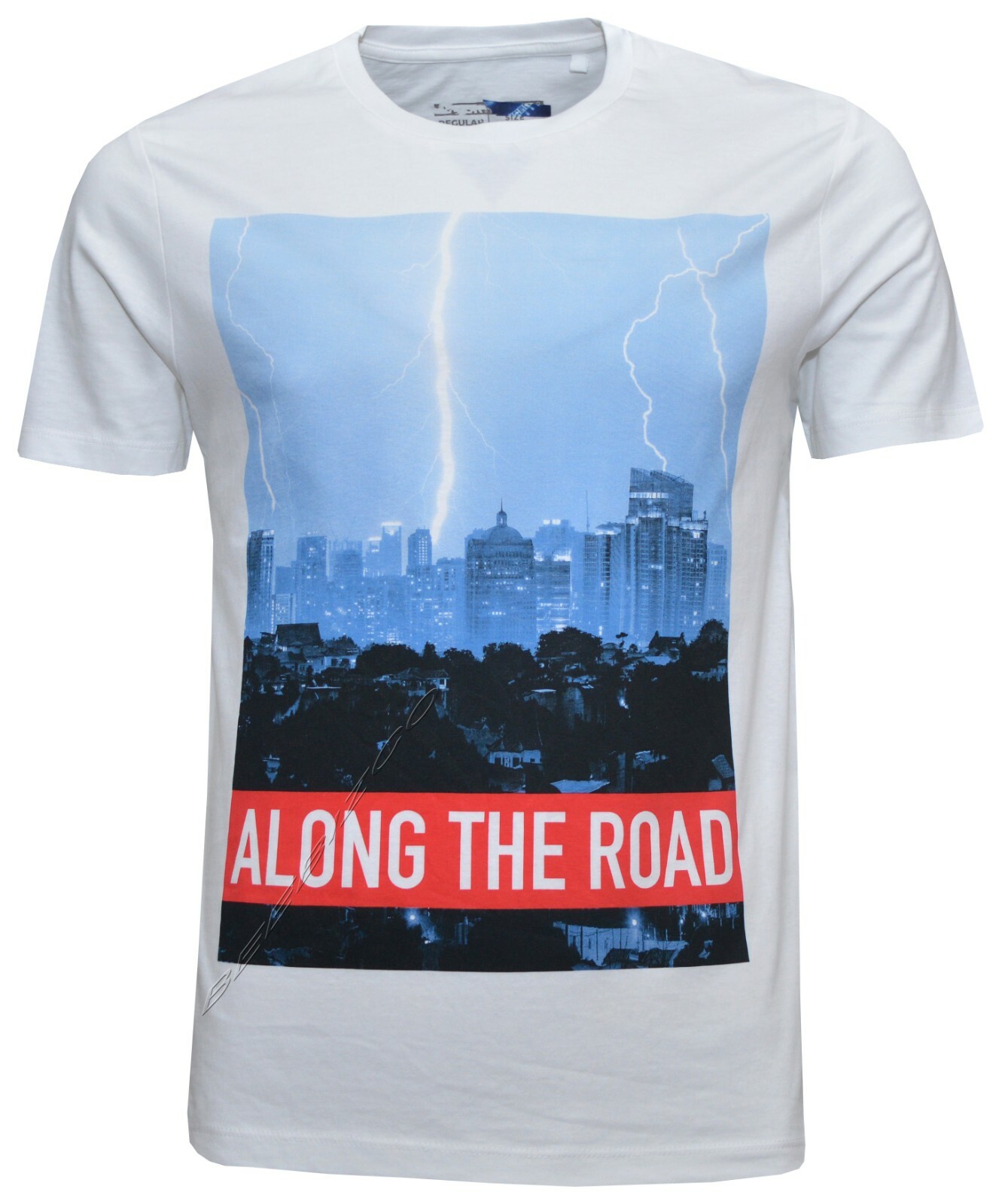 Mens Short Sleeve T-shirts 100% Cotton 19 Designs Printed Crew Neck Top XS-6XL gallery