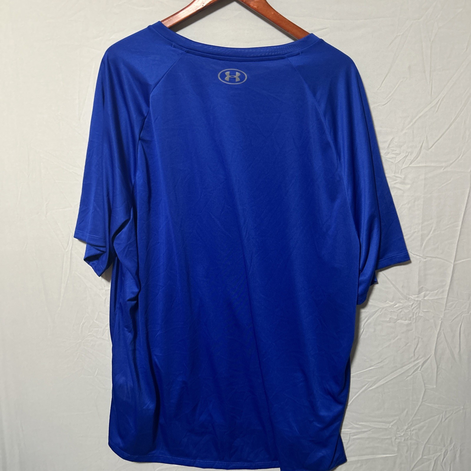 New With Tags Under Armour Men's Shirt Blue 4XL Short Sleeve UA Tech 2.0 gallery