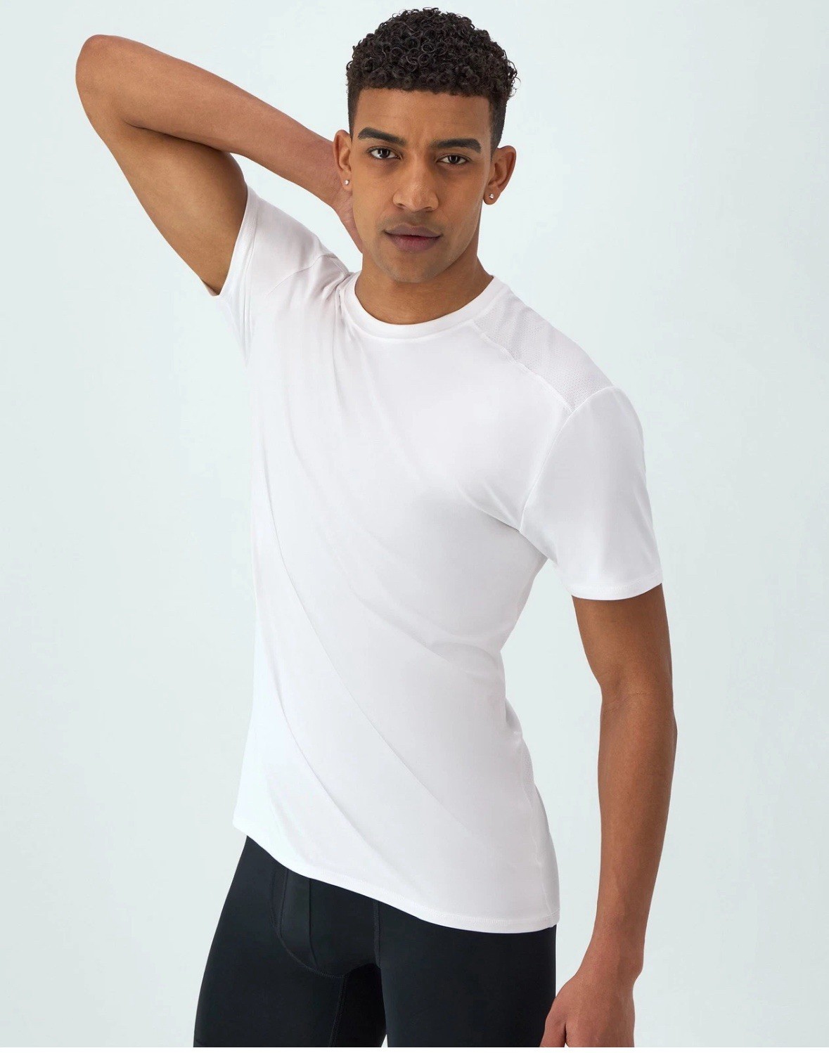 Hanes Men’s X-Temp Mesh Back T-Shirt 3-Pack | Moisture-Wicking, BreathableWhite gallery