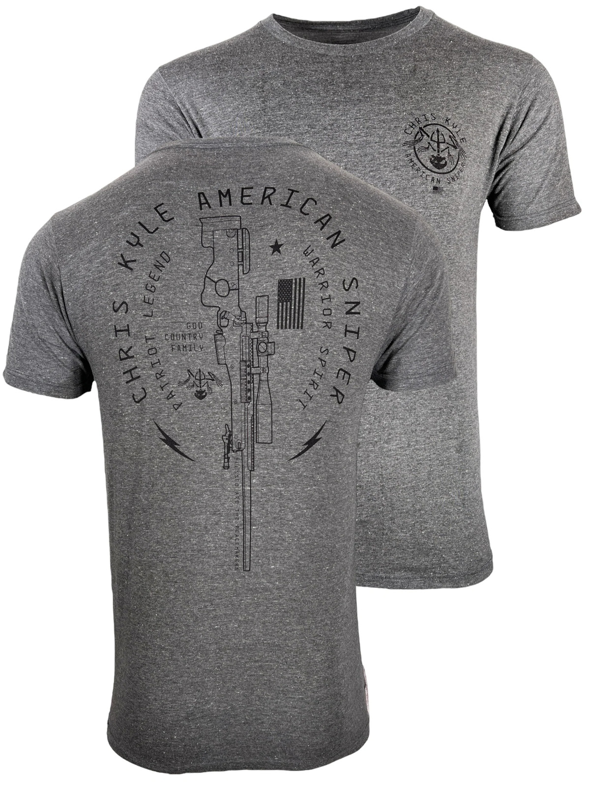 Howitzer Style Men’s T-Shirt Chris Kyle Spirit Military Grunt MFG