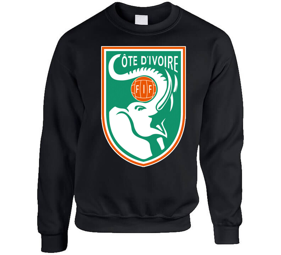 Ivory Coast Cote D'ivoire Soccer Futbol World Cup Logo Crest T Shirt gallery