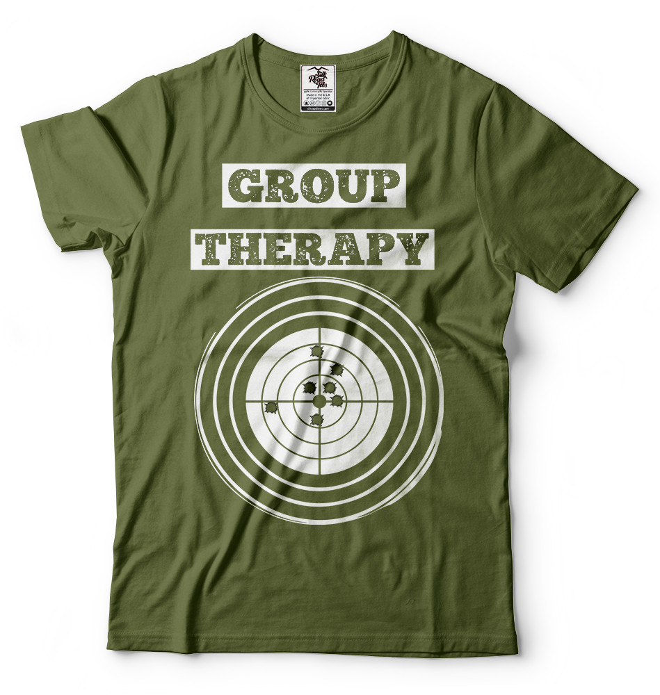Group Therapy T Shirt 2nd Amendment Gun Laws Rights T-shirt Shooting Range Shirt gallery