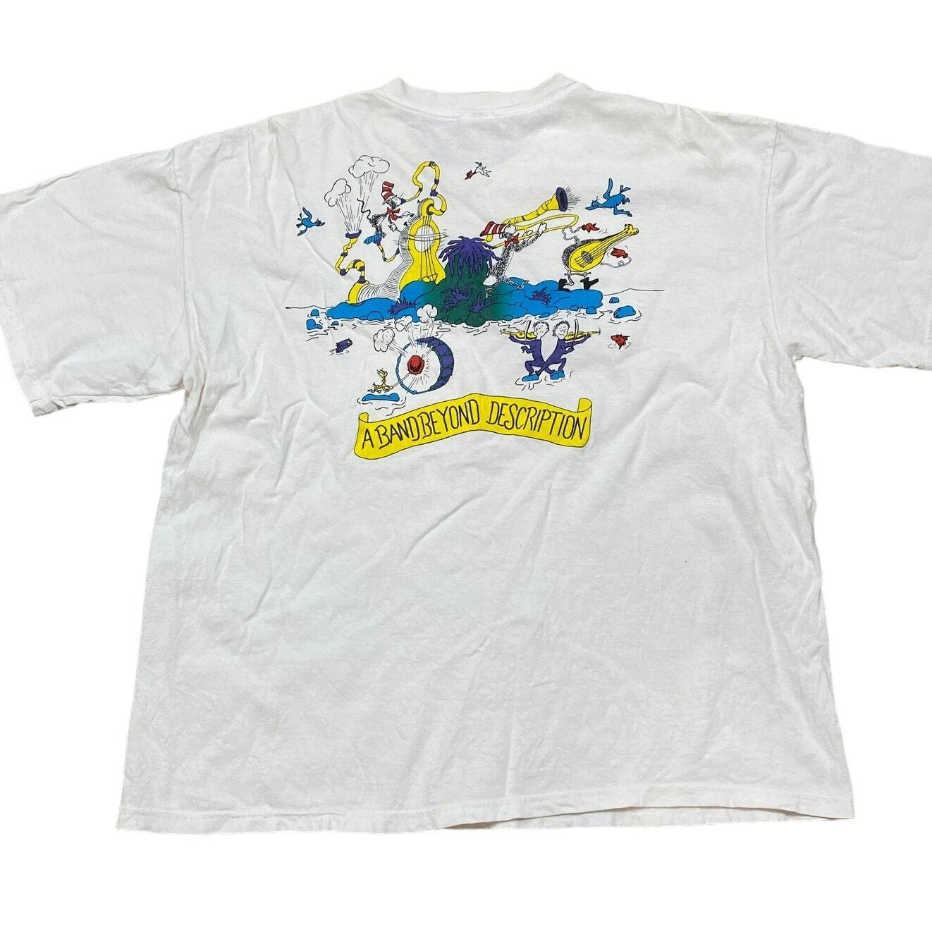 Vintage Grateful Dead Cat in the Hat A Band Beyond Description T Shirt Men's XL gallery
