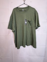 Athletic Works Men’s Green Tri Blend Crewneck Short Sleeves T- Shirt
