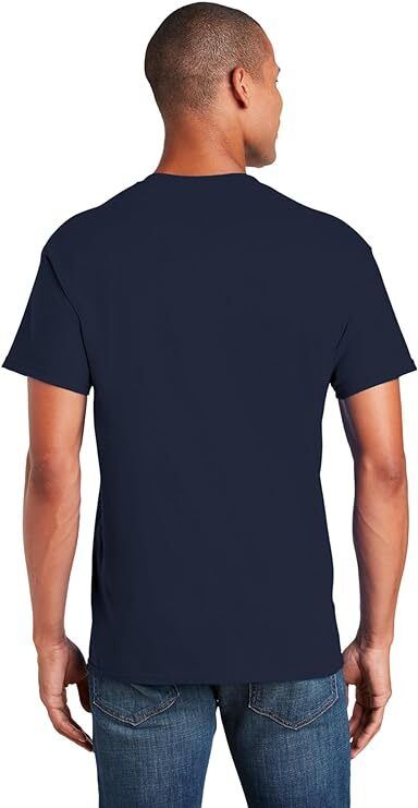 Gildan (5-pack) Navy Bulk Solid Ultra Cotton Short Sleeve Blank Tee T-Shirt S-XL gallery