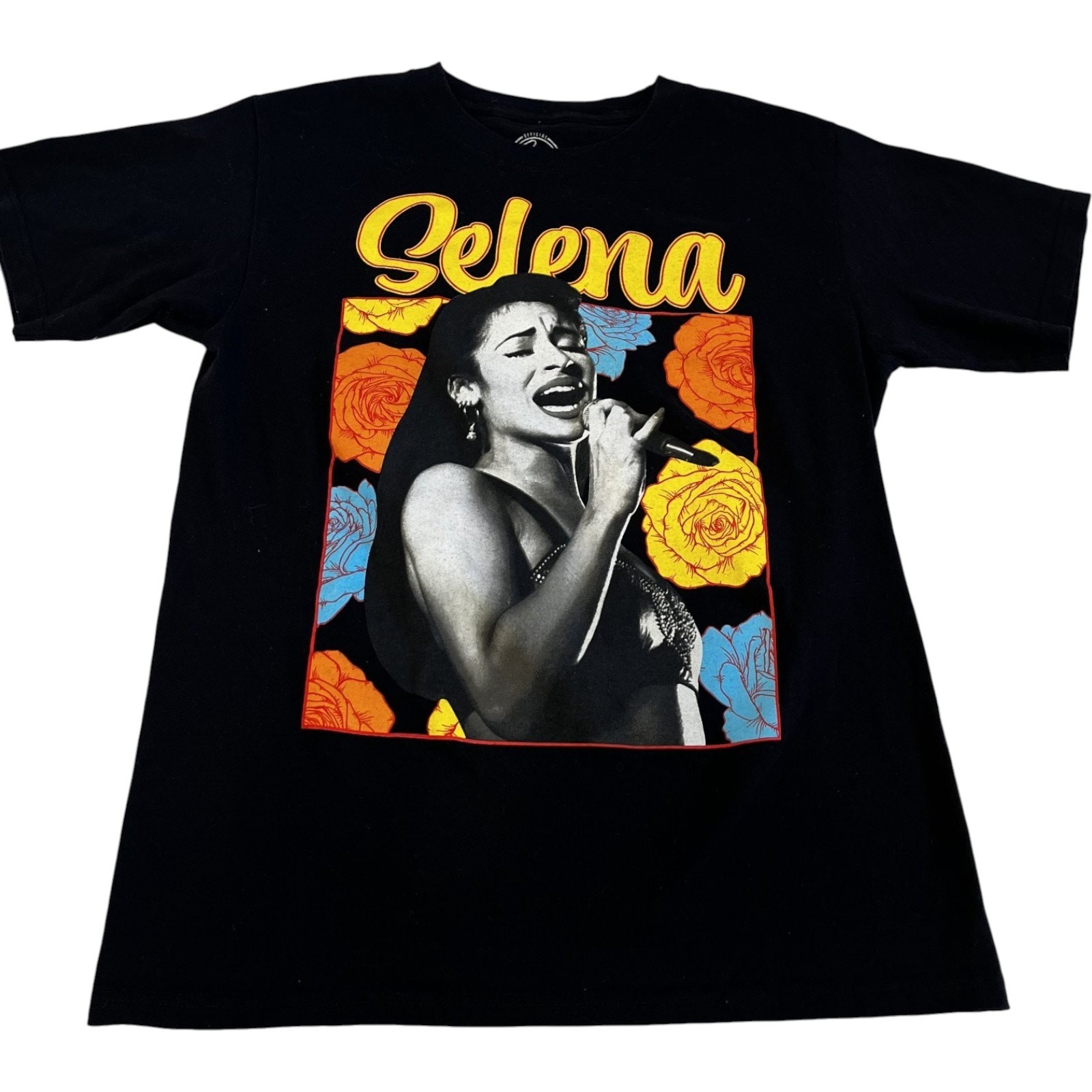 Selena Official Merchandise Mens Graphic Band T Shirt Black Size Small gallery