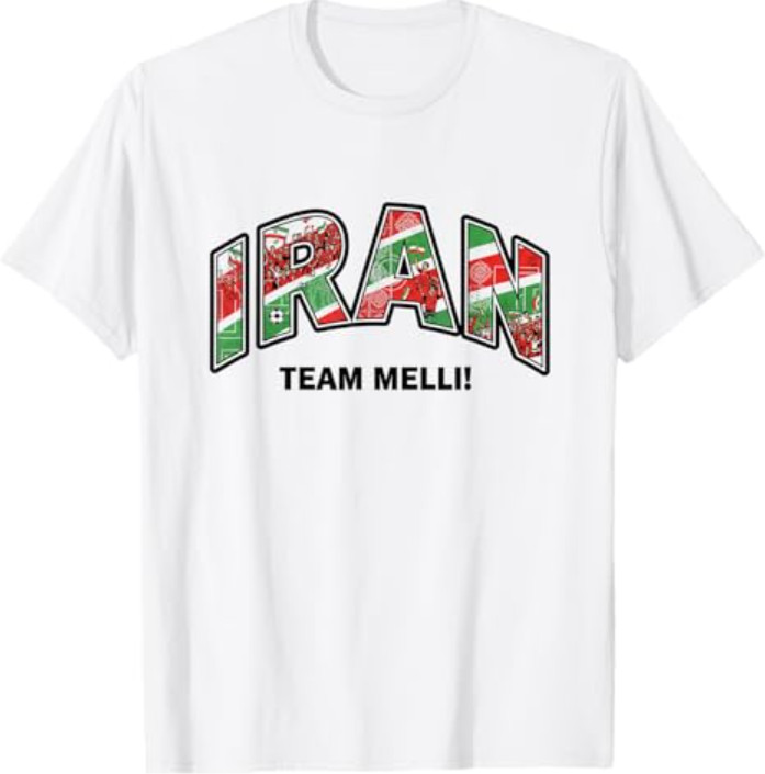 Soccer Fan 2026 Iran Team Melli Supporters T-Shirt