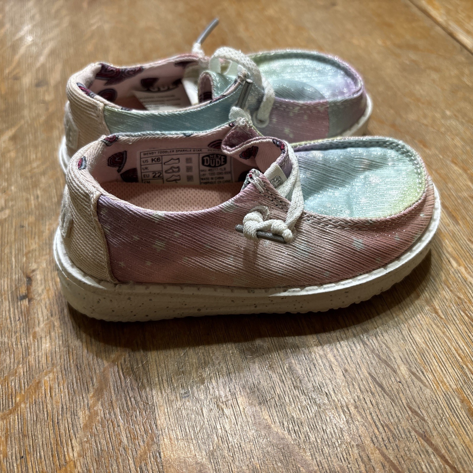 Hey Dude Wendy Toddler.  Size K6