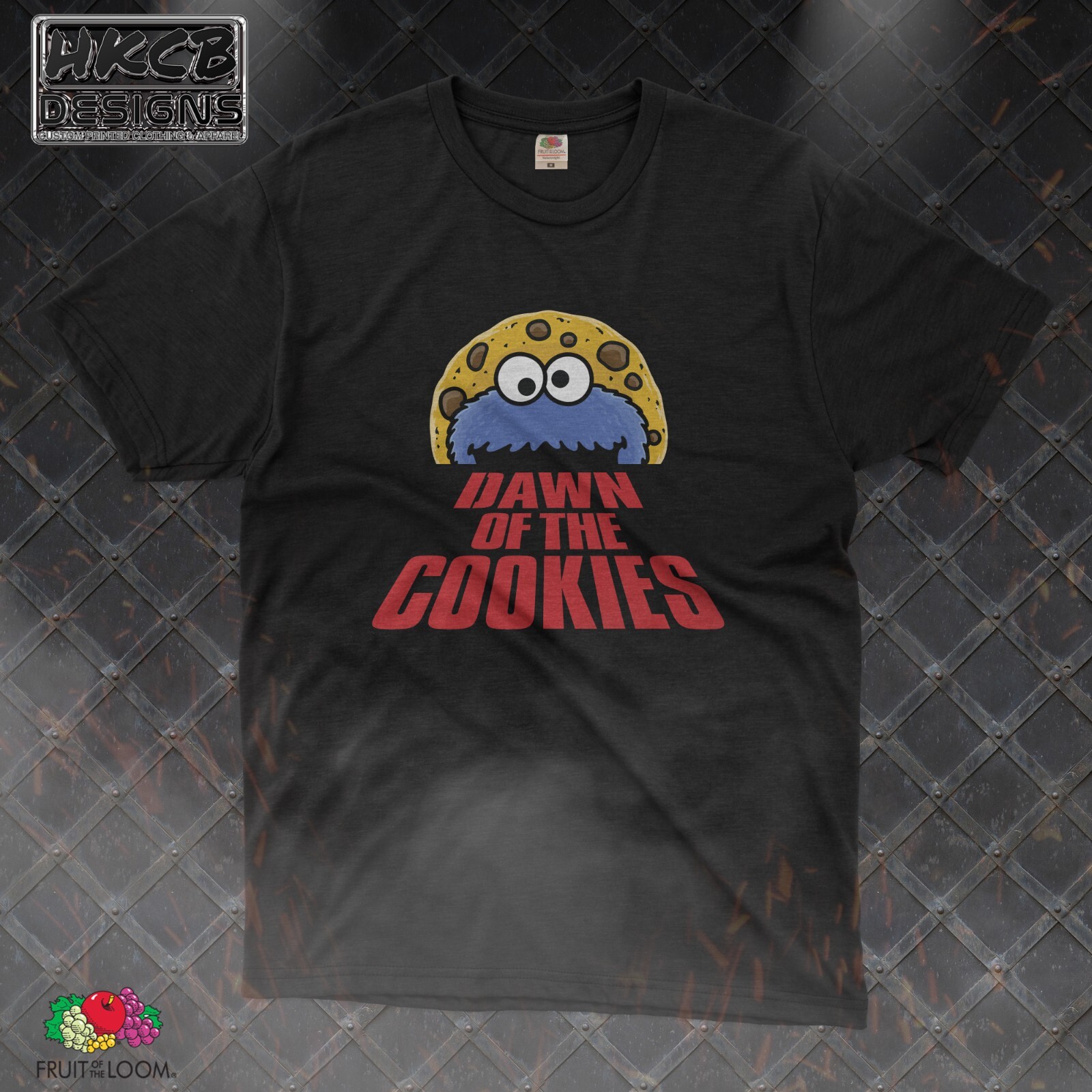 Dawn of the Cookies T-shirt, Nostalgic, Classic Cartoons, Horror, 80's, 90's gallery