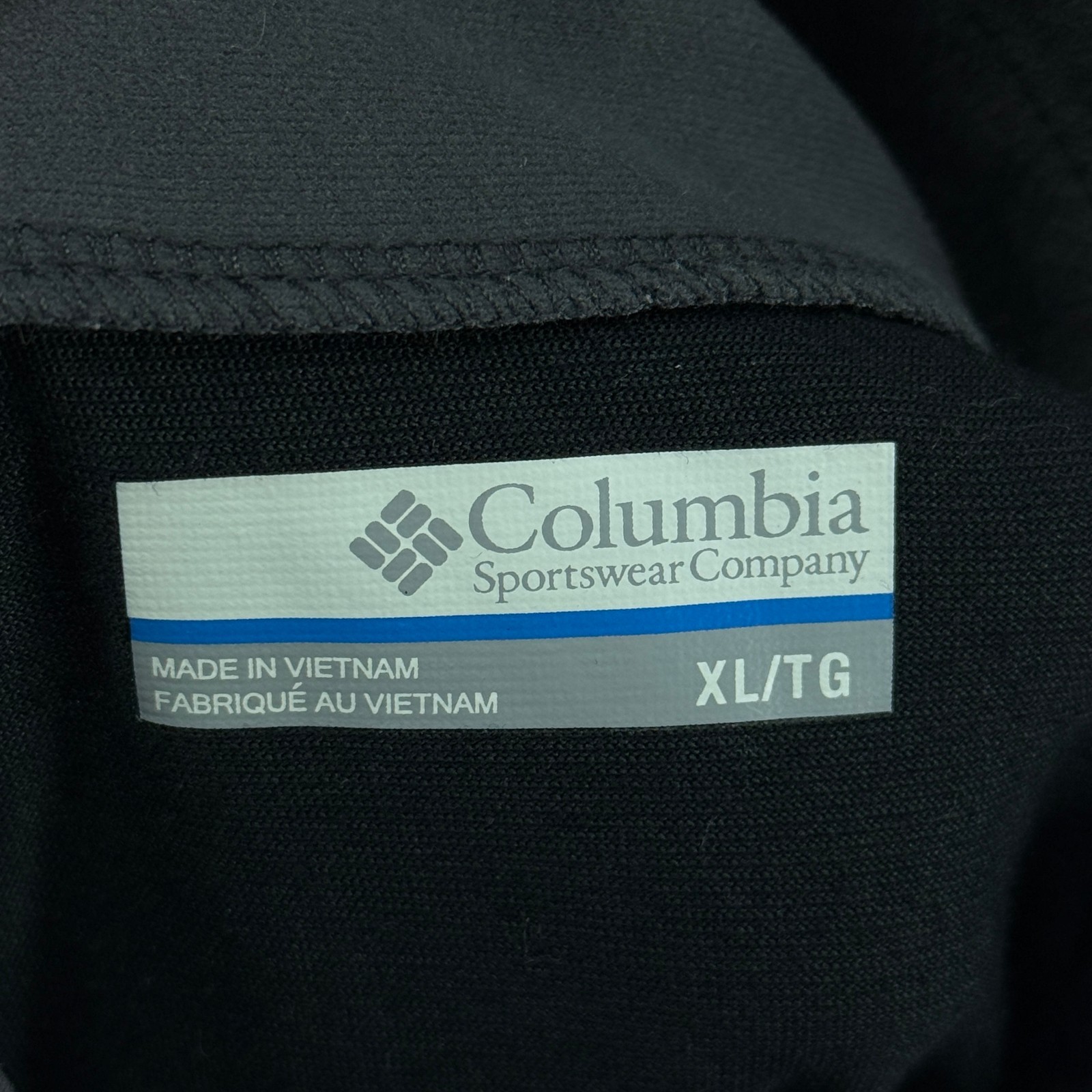 Columbia Shirt Mens XL Omni-Wick Black 1/4 Zip Pullover Performance Long Sleeve gallery
