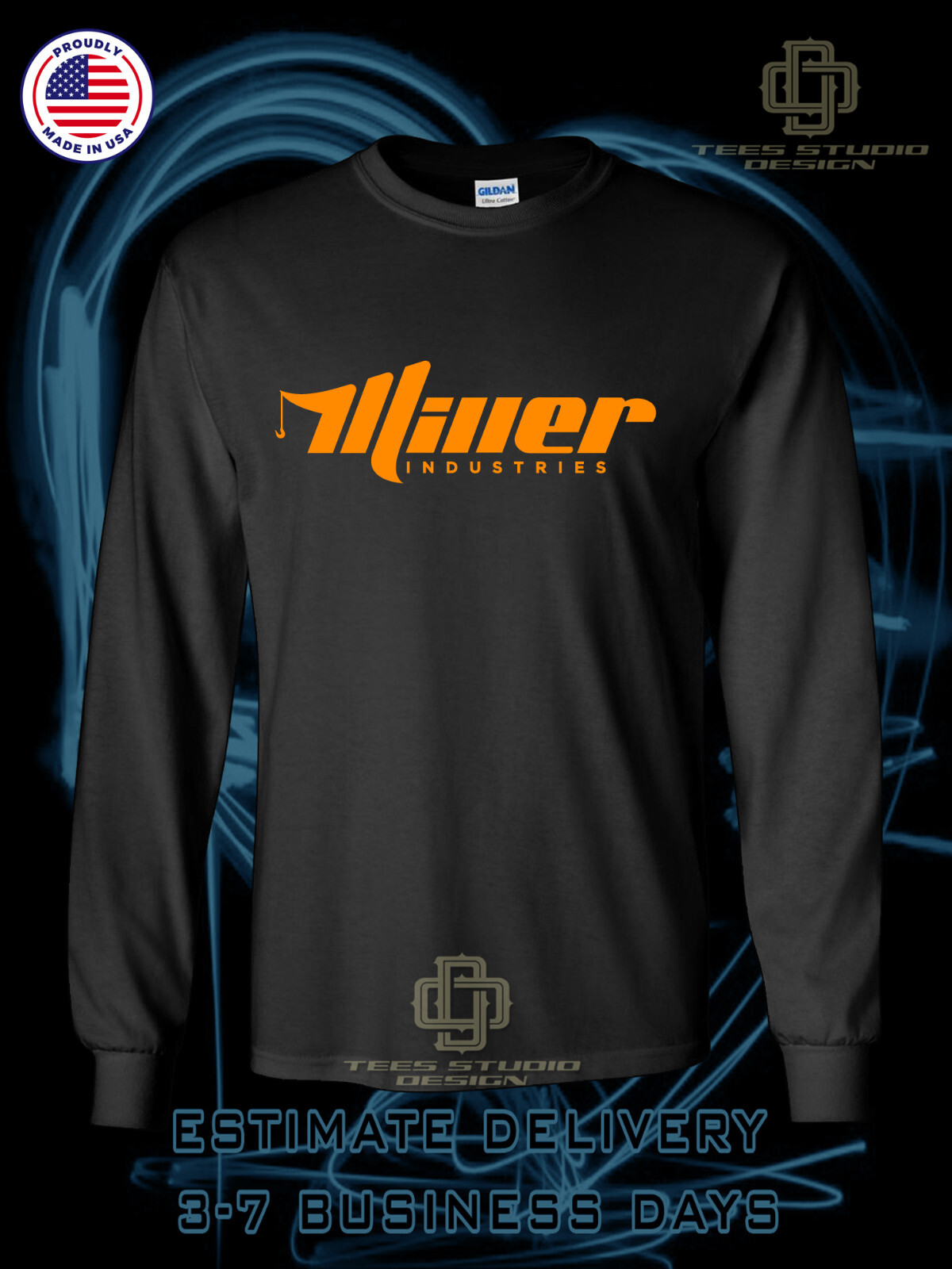 Miller Industries Heavy-Duty Towing Men's T-Shirt American Long Sleeve T-Shirt gallery