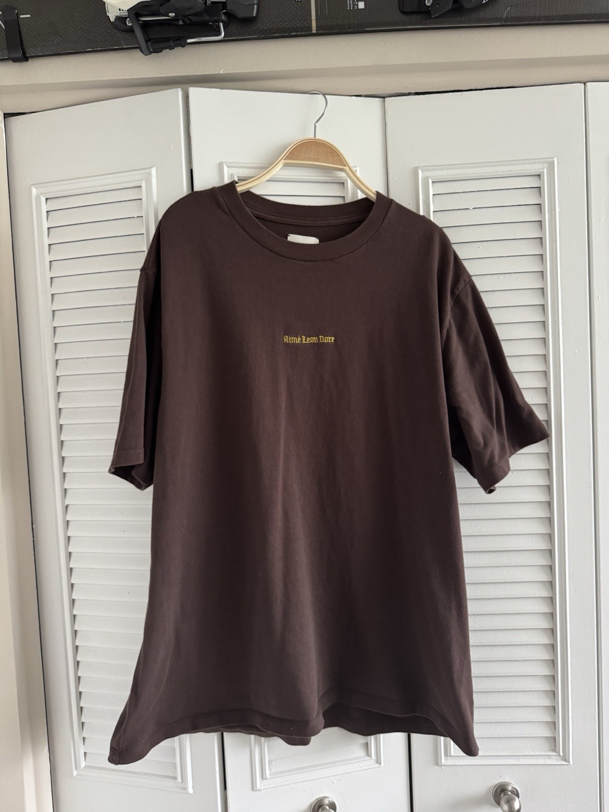 Aime Leon Dore Brown Logo Shirt XXL Mens
