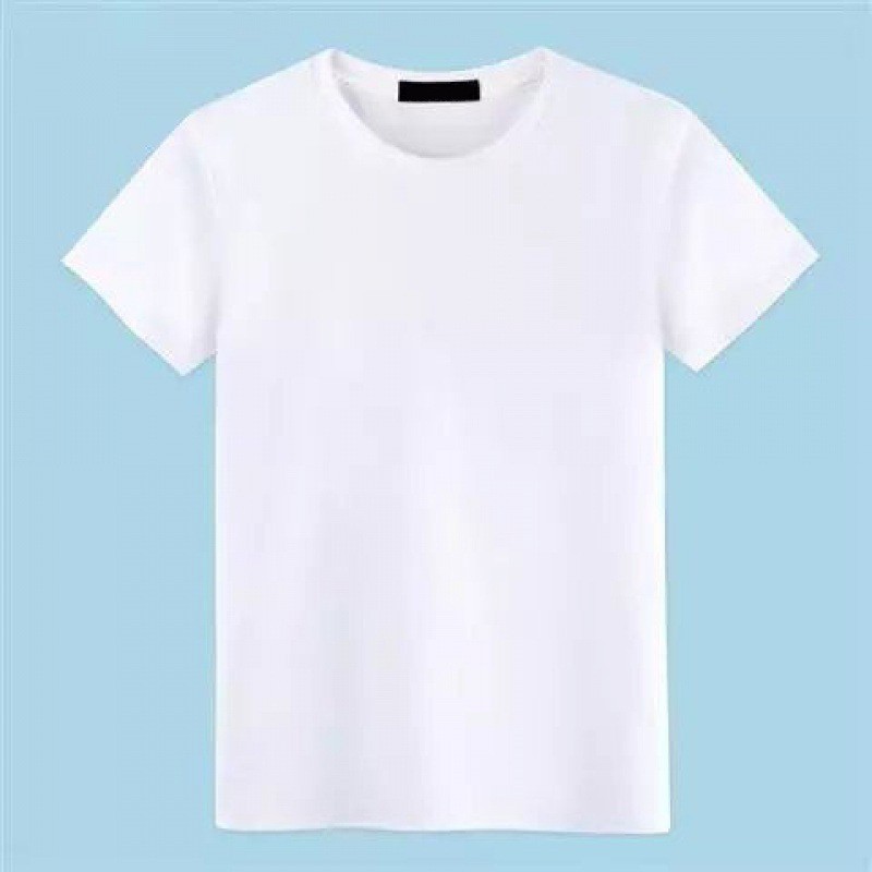 Universal Men's Polyester Fiber Plain Crew Neck Tee Short Sleeves T-Shirt M-5XL gallery
