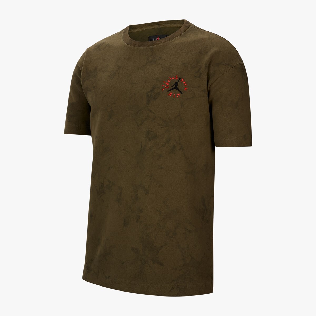 Travis Scott Cactus Jack x Air Jordan Tee Medium Olive (CN3433-222) Size S-2XL gallery