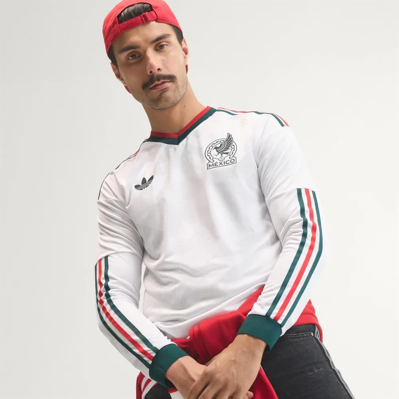 Adidas Mexico 2026 Match Away Men's Soccer Authentic Long-Sleeve Jersey JZ2769 gallery