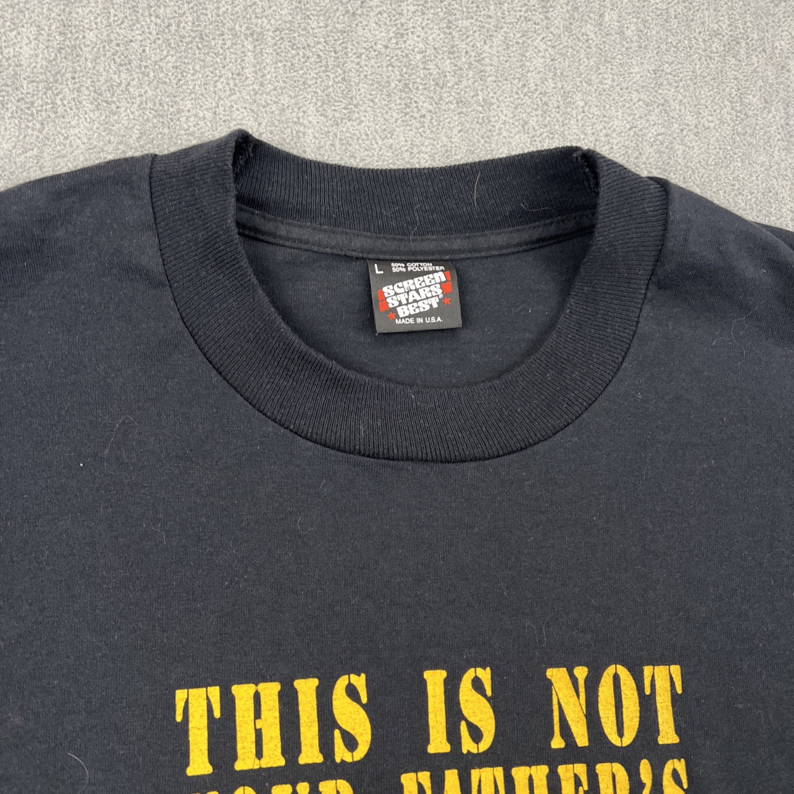 Vintage 90’s Army M1 Abrams Tank T-Shirt Mens L Screen Stars Best Single Stitch gallery
